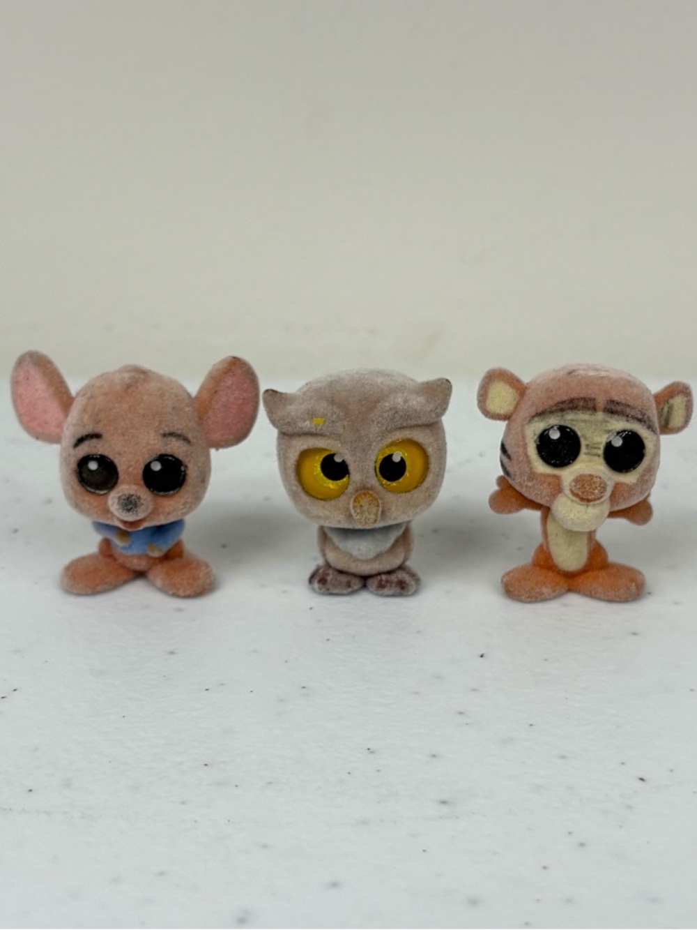 Disney Doorables Winnie The Pooh Set Of 3 Mini Figures Fuzzy Tigger Owl Roo